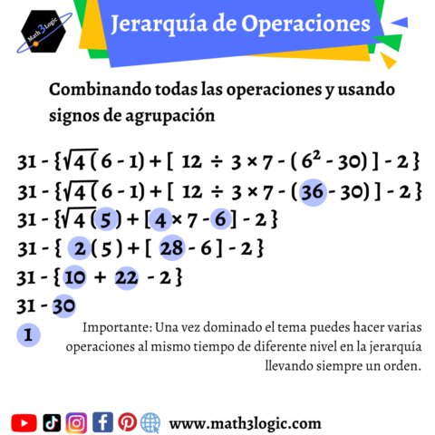 Jerarqu A De Las Operaciones Explora El Orden De Las Operaciones Y De