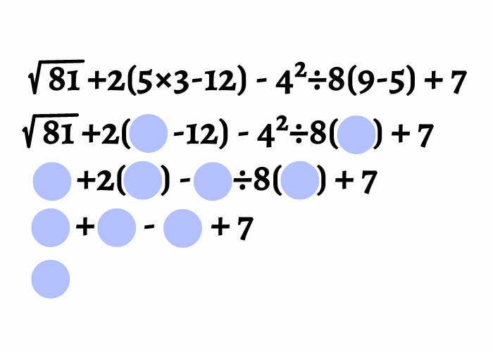 Ejercicio jerarquía de operaciones math3logic