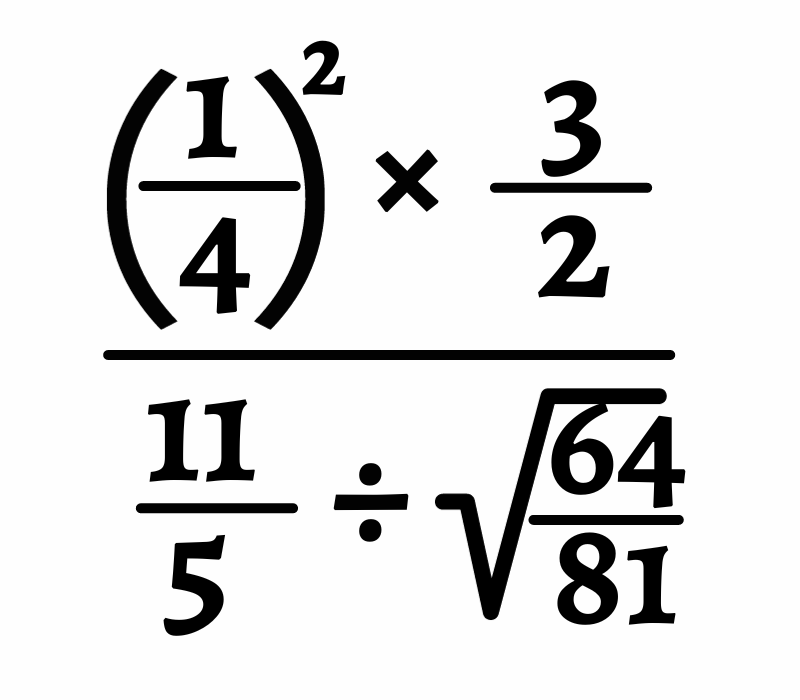 Jerarquía de operaciones con fracciones ejercicio 2 math3logic