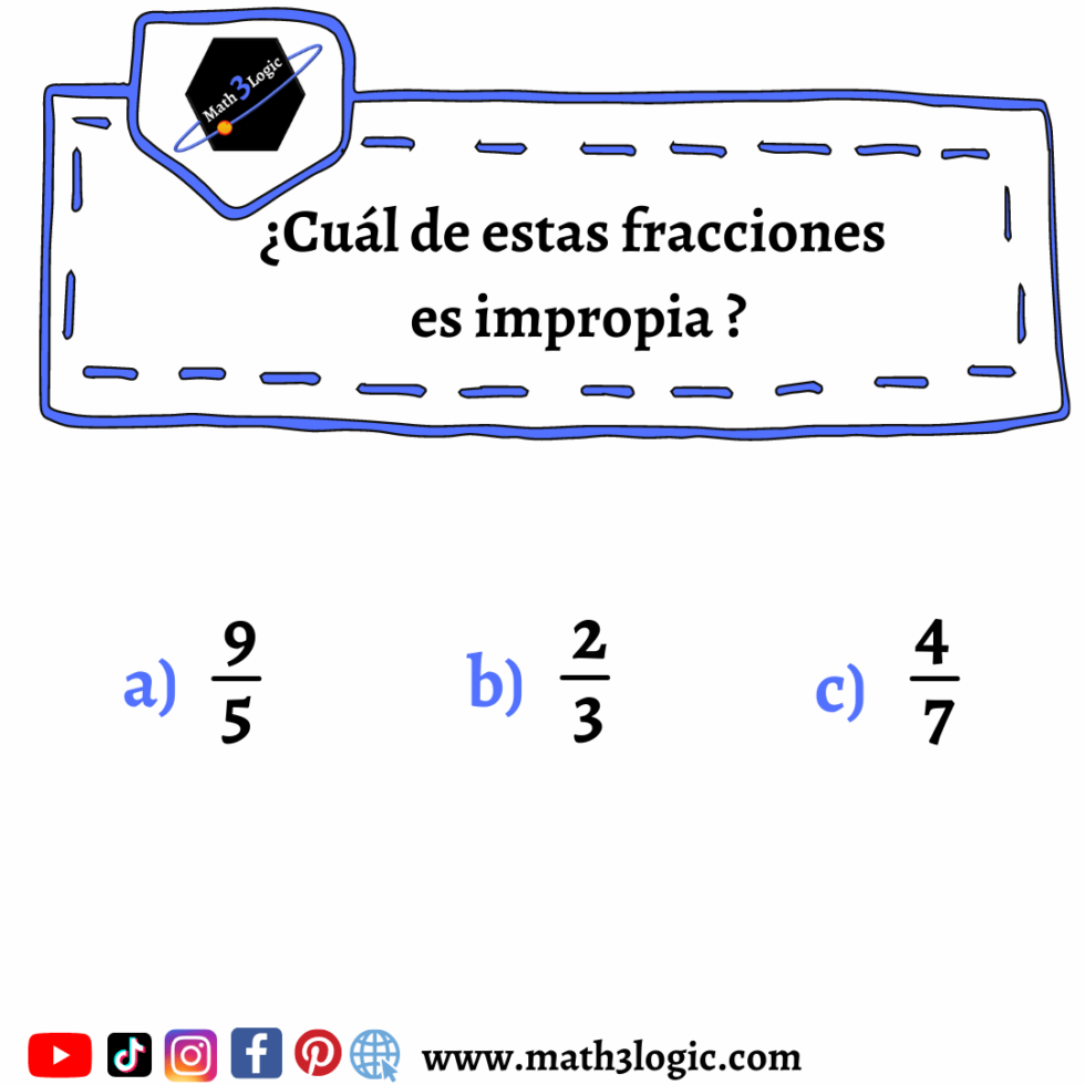 Fracciones Propias E Impropias Math3logic 0476