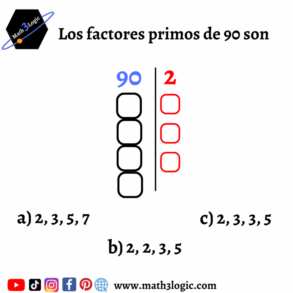 Descomponer un Número en Factores Primos Math logic