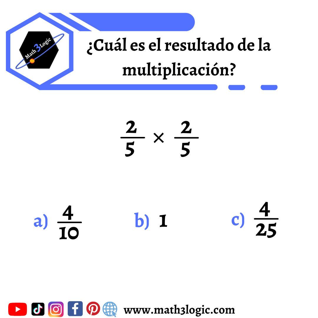 Multiplicación de fracciones math3logic