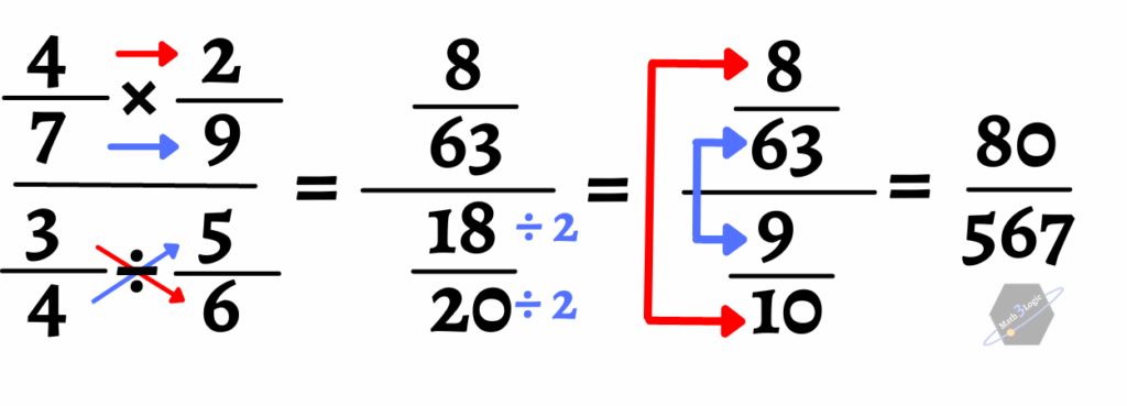 Operaciones COMBINADAS con FRACCIONES – Math3logic