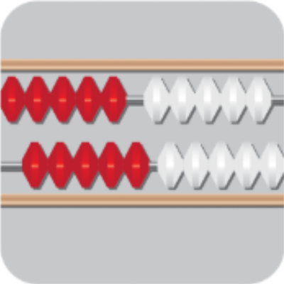 Material didáctico digital Rekenrek de 20 cuentas-min