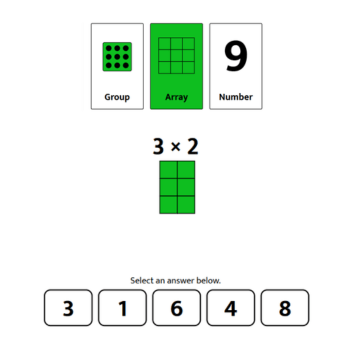 Juegos calculo mental toy theater multiplicación grafica