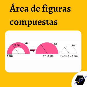 Área de figuras planas compuestas math3logic matemáticas