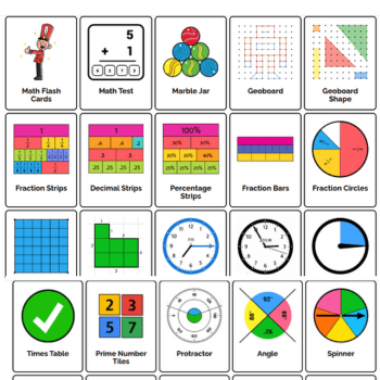 Herramientas y material digitales plataforma toy theater math3logic